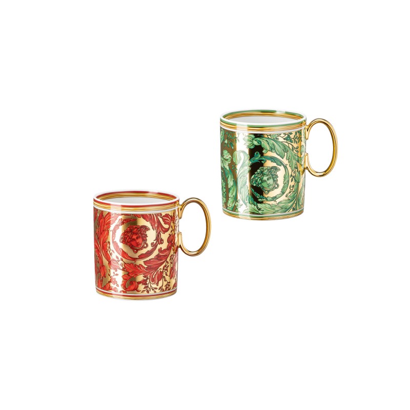 Versace Rosenthal Medusa Garland Mugs With Handle 2023