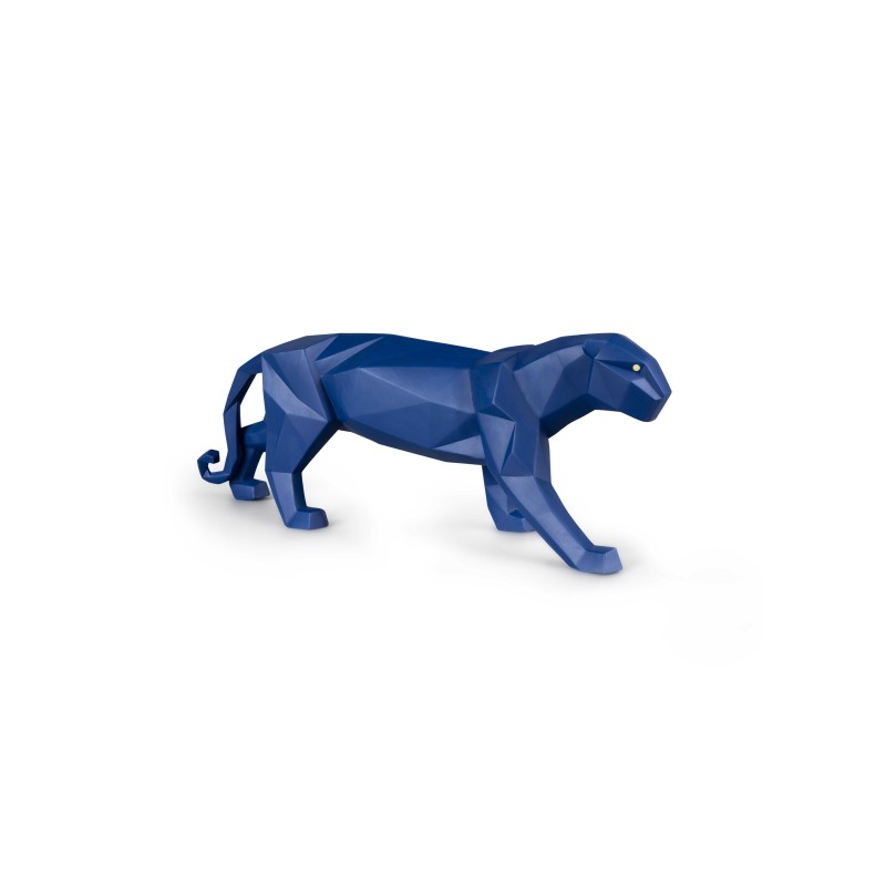 Lladrò Sculpture Blue Panther Ref. 01009456