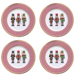 Easy Life NUTCRACKERS Dinnerware Set 12 Pcs