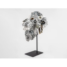 Lladrò Figurine Wild Nature Lion Mask Ref. 1009703