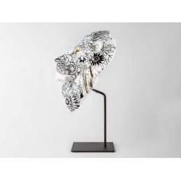 Lladrò Figurine Wild Nature Lion Mask Ref. 1009703