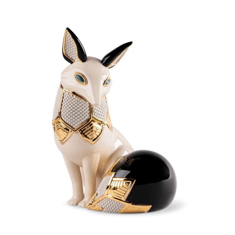 Lladrò Figurine Sculpture Jewel Fox Ref. 01009727
