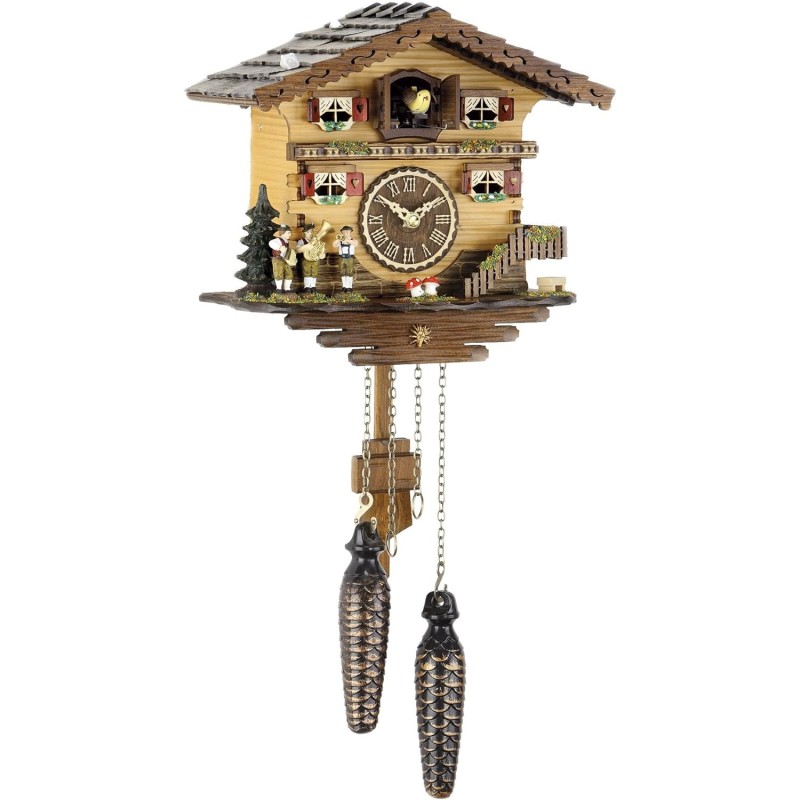 Trenkle Quartz Cuckoo Clock Swiss House with Music TU.458.QM