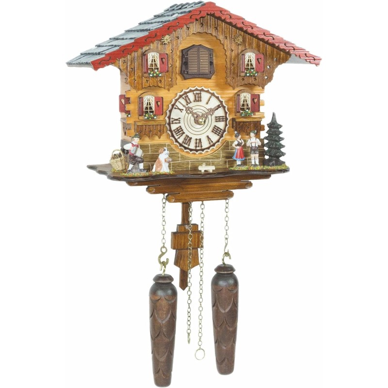Trenkle Orologio a cucù al Quarzo Casa Svizzera con Musica TU.449.QM.HZZG