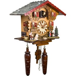 Trenkle Orologio a cucù al Quarzo Casa Svizzera con Musica TU.449.QM.HZZG