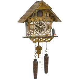 Trenkle Quartz Cuckoo Clock Black Forest House with Music TU.404.QM.HZZG