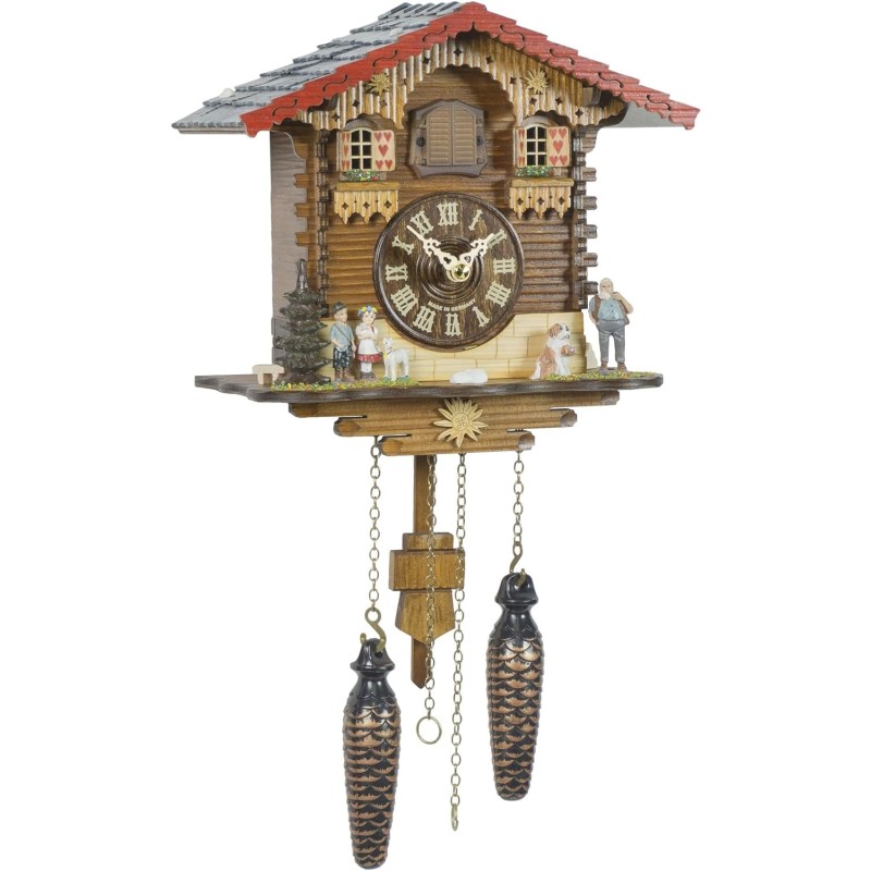 Trenkle Quartz Cuckoo Clock Swiss House with Music TU.446.QM