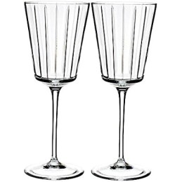 ROGASKA Collection "Avenue" of Crystal Wine Glasses H: 22 cm Ref.1665