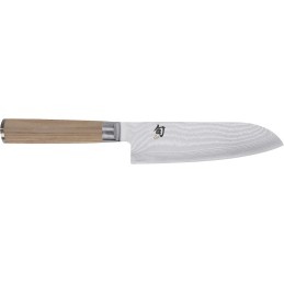 KAI SHUN Coltello Santoku in acciaio colore Bianco Ref. DM-0702W