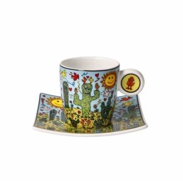 Goebel Espressotasse Desert Life - Pop Art James Rizzi 26102721