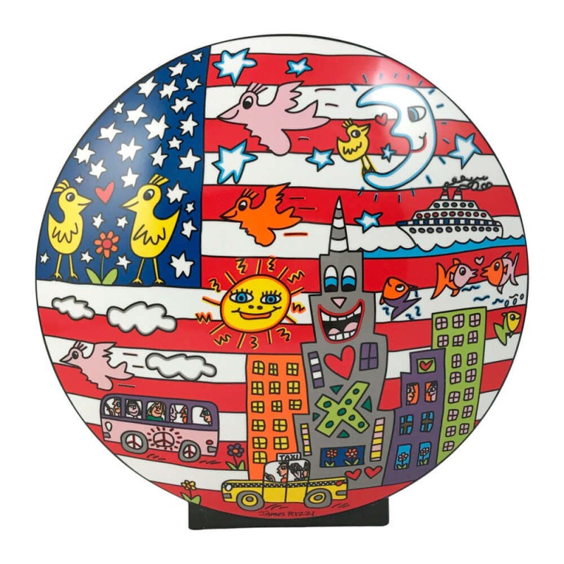 Goebel Living in the Usa - Pop Art James Rizzi 26103081