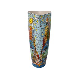 Goebel Big Apple On Libery 28 cm Pop Art James Rizzi 26103231