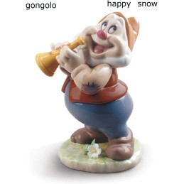 Lladrò Snow White With the Seven Dwarfs Figurines