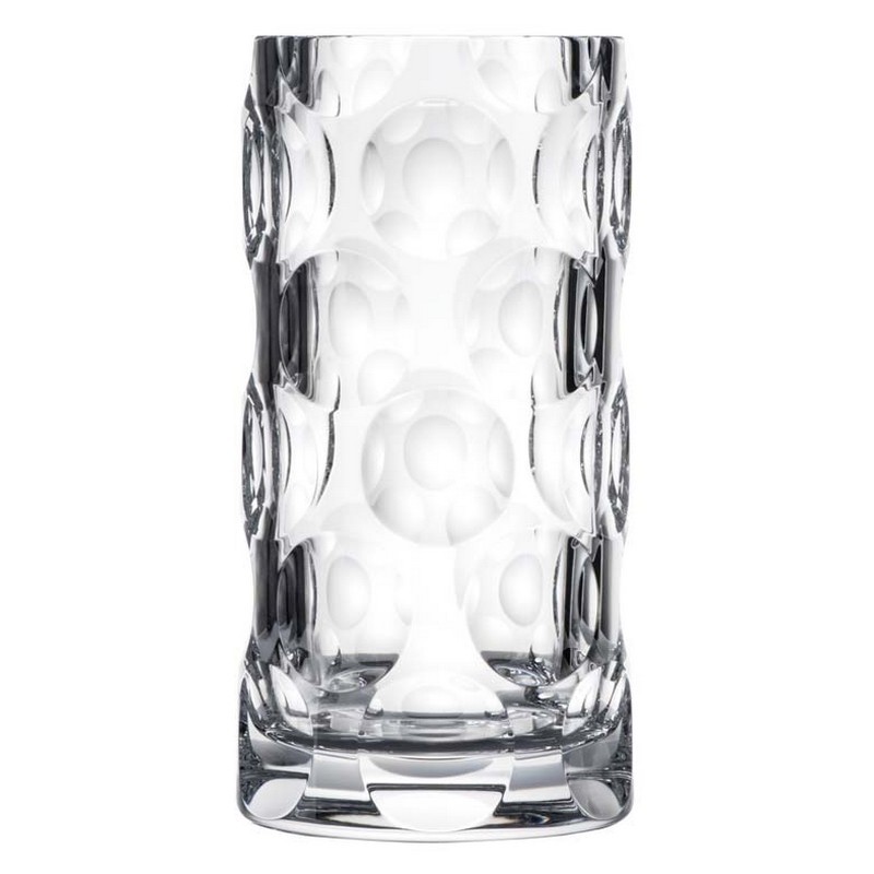 ROGASKA Vaso Modello "DOTS" in Cristallo Altezza 33 cm Cod. 125020