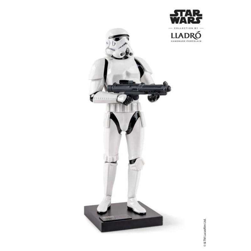 Lladrò Statuina Star Wars Stormtrooper Edizione Limitata Ref. 01009714