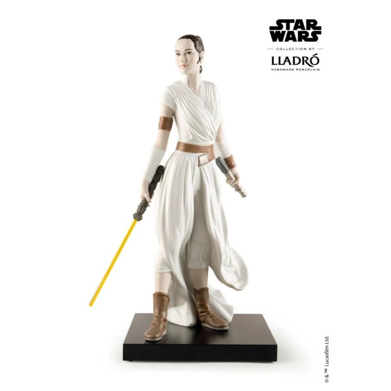 Lladrò Statuina Star Wars Rey Edizione Limitata Ref. 01009414