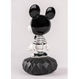Lladrò Statuina Topolino in Bianco e Nero Ref. 01009601