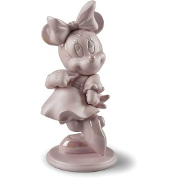 Lladrò Set Statuine Topolino Blue e Minnie Rosa Ref. 01009419