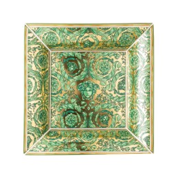 Versace Rosenthal Medusa Garland Verde Oro Coppa 28 cm 2024