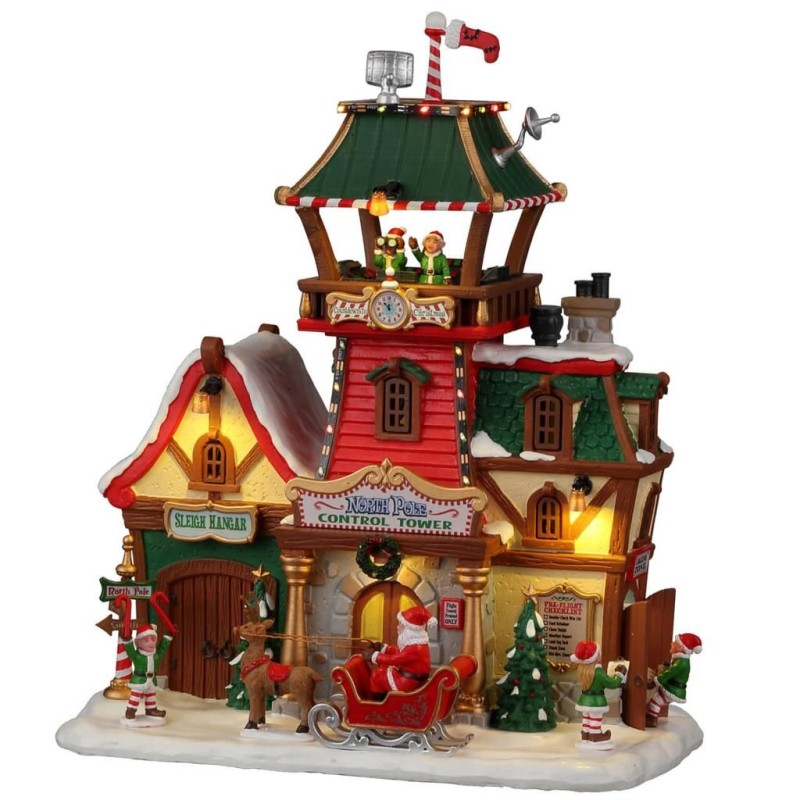 Lemax North Pole Control Tower Santa's Wonderland Ref. 25864