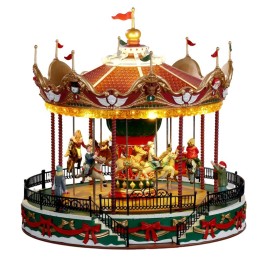 Lemax Santa Carousel Carnival Ref. 34682