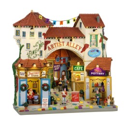 Lemax artist alley Caddington Village 2024 Ref. 45226