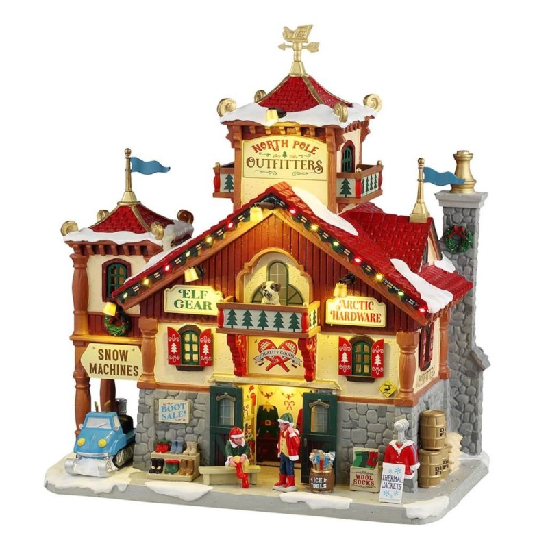 Lemax north pole outfitters Santa's Wonderland 2024 Ref. 45266