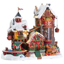 Lemax elf made toy factory Santa's Wonderland Ref. 75190