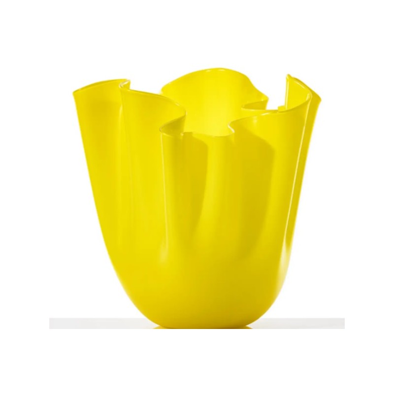 Venini Fazzoletto Vase Small Ginkgo Bilboa H 13,5 cm 700.04