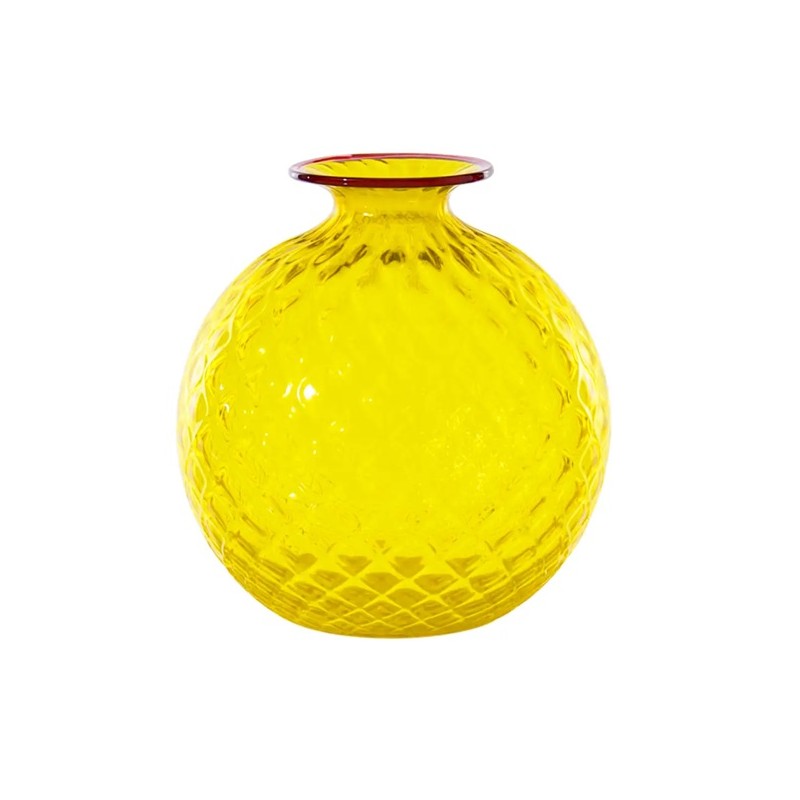 Venini Vaso Monofiore Balloton Ginkgo Bilboa 100.18
