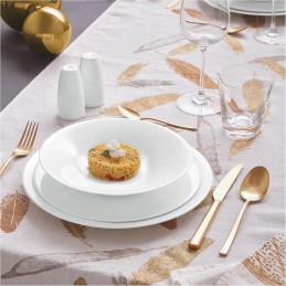 Arthur Krupp Neve Bone China Piatto Ovale 36 cm