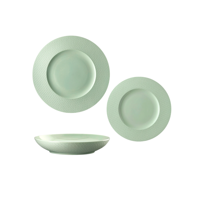 Rosenthal Kumi Dinner Set 18 Pcs Mint Tone