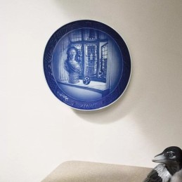 Royal Copenhagen Christmas Plate 2025 "Queen Juliane Marie" in Porcelain