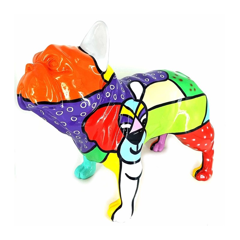 Onlylux Scultura Bulldog Francese Sweety in Porcellana JC58041XS