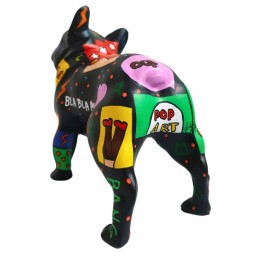 Onlylux Scultura Bulldog Francese Pop in Porcellana JC17077XS