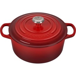 Le Creuset Cocotte Evolution Round Cast Iron 24 cm Cherry