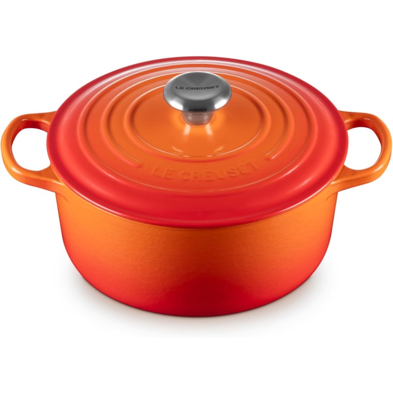 Le Creuset Cocotte Evolution Round Cast Iron 33 cm Orange