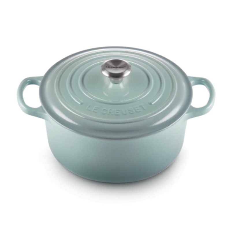 Le Creuset Cocotte Rotonda Evolution in Ghisa 20 cm Sale Marino