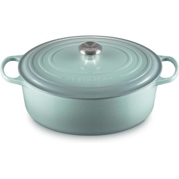 Le Creuset Cocotte Oval Cast Iron 31 cm Sea Salt