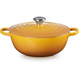 Le Creuset Cocotte Evolution Cast Iron Casserole 26 cm Yellow