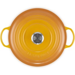 Le Creuset Cocotte Evolution Cast Iron Casserole 26 cm Yellow
