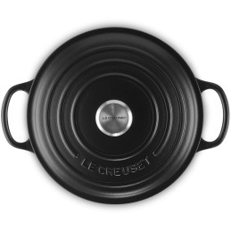 Le Creuset Cocotte Evolution Round Cast Iron 22 cm Black Matt