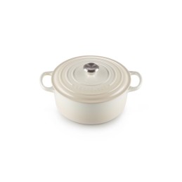 Le Creuset Cocotte Evolution Round Cast Iron 22 cm, Meringue