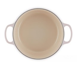 Le Creuset Cocotte Evolution Round Cast Iron 24 cm, Shell Pink