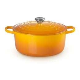 Le Creuset Cocotte Evolution Rotonda in Ghisa 24 cm, Nettare