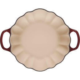Le Creuset Cocotte Zucca Ghisa Smaltata, 24 cm, Garnet Gold