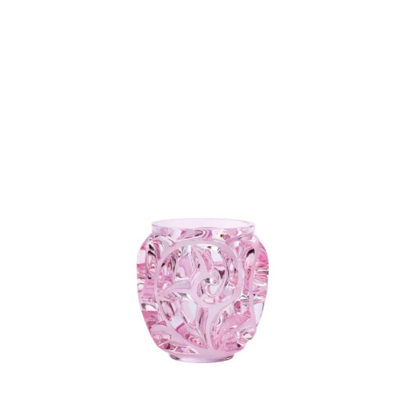Lalique Tourbillons Vaso Piccolo Rosa Ref. 10801400