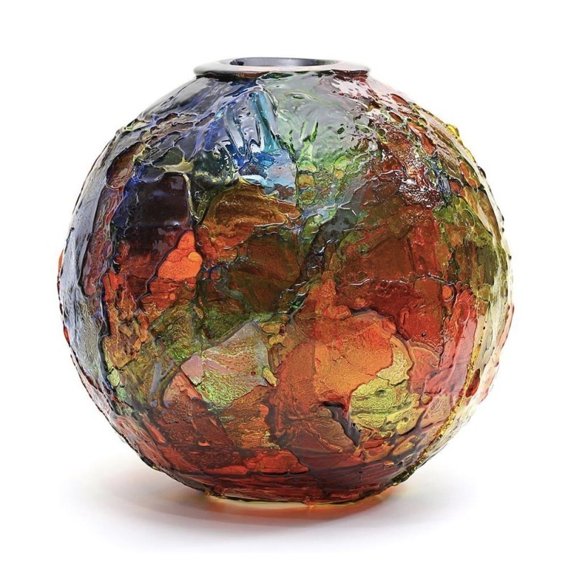 Venini Geacolor Vase Multicolor Murano's Glass ref. 792.00