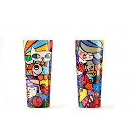 Romero Britto Figurina Gufo Truth 333366