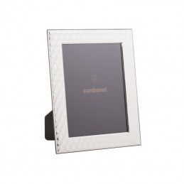 Sambonet Cornice Cesello Carrè 10 x 15 cm Argento Bilaminato